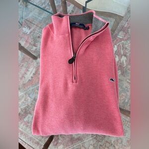 Vineyard Vines Men’s Salmon Cotton Sweater
